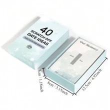 情侣刮刮乐冒险卡 - 40 个充满惊喜的约会之夜创意，浪漫情侣活动，增进感情的完美礼物 - 彩色 - 查看 5