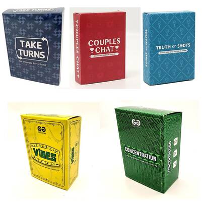 情侣桌面卡牌游戏，创意互动对话卡牌，适合情侣约会和朋友聚会，21岁生日礼物，情人节和新年礼物