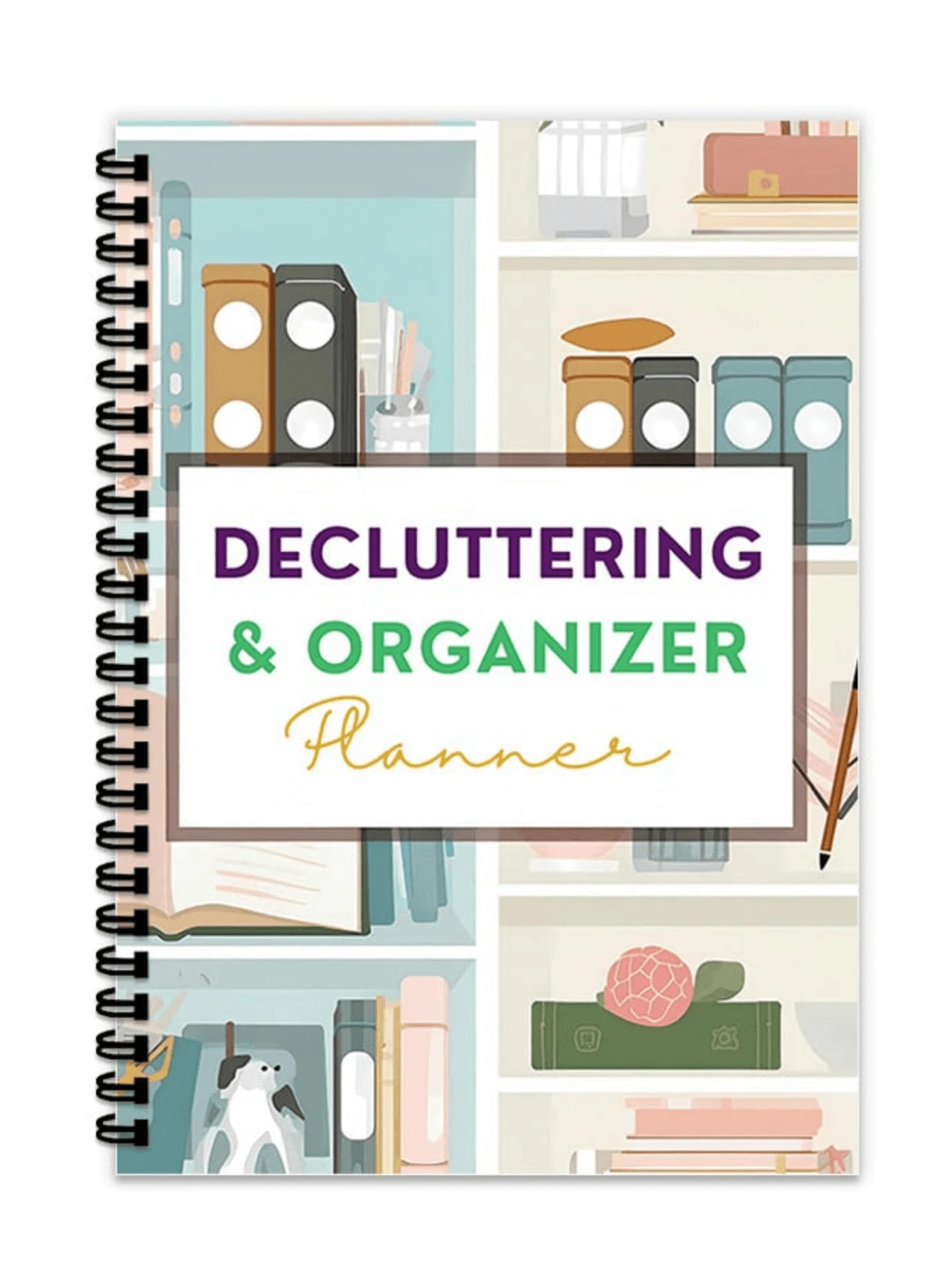 Cẩm nang tổ chức và lập kế hoạch gia đình, giúp kiểm soát sự bừa bộn hiệu quả, thiết thực, món quà lý tưởng. - A5 - Xem 1