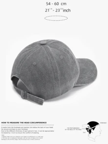 可调节洛杉矶刺绣棒球帽 - 男女通用，轻便时尚遮阳帽 - 彩色 - 查看 3