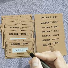 20/40 Stücke Goldene Rubbelkarten, Rubbelkarten, geeignet für Paar, Hochzeitstage, Geschäft, Partys, Veranstaltungsgeschenkkarten, Rabattgutscheine, Werbeprämien und Lottokarten, um eine vollständig immersive Atmosphäre zu schaffen - A - Übersicht 6