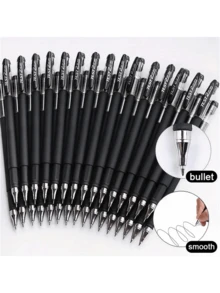 1-12支速干凝胶笔，0.5毫米，黑色墨水 - 书写流畅，速干，带笔夹，适合办公和学习使用 - 快乾凝膠筆 - 查看 5