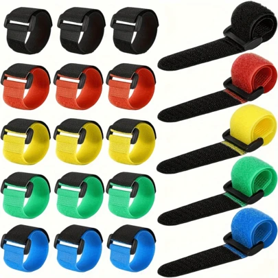 10/20pcs Fishing Rod Tie Down Straps - Fishing Rod Fixing Bands, Rod Holders, Outdoor Fishing Tools