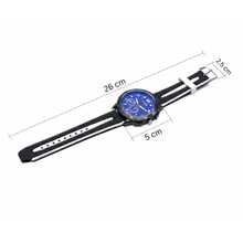 Reloj Digital para Hombre Estilo Ejecutivo y Sport Pulsera Moderna Versátil Función Cronógrafo, Calendario y Alarma Iluminación LED Impermeable para Uso Diario y Oficina - /Gris - Ver 4