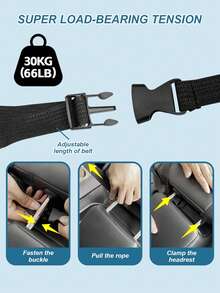 Multi-Functional Car Seat Back Storage Bag, Multi-Pocket Hanging Organizer, Durable Polyester Material, Suitable For Sedan, SUV And Truck, No Installation Required, Space-Saving Backseat And Trunk Organizer - Storage Hanging Bag - View 7