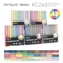 1 pezzo Penne gel colorate di alta qualità cancellabili, penne per disegno e pianificazione per studenti d'arte, 9 colori/45 colori, inchiostro a base d'acqua, pennarelli per pianificatore fai-da-te e pittura, penne colorate a grande capacità, evidenziatori - Penne gel cancellabili colorate - Visualizzare 14