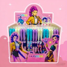 Bút gel có thể xóa được hình Demon Hurters, bút xóa bằng nhiệt ma sát lấy cảm hứng từ anime, bút ký tên dành cho học sinh - Xem 5