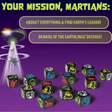 科幻主题桌游“火星骰子”，休闲聚会策略游戏，13颗定制骰子套装，适合家庭聚会、派对、破冰游戏、办公室游戏、家庭游戏之夜，趣味礼物之选，生日礼物，节日礼物 - 彩色 - 查看 5