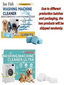 PRIST Washing Machine Cleaner Tablets, 12pcs Deep Cleaning Effervescent Tablets For Front-Load And Top-Load Washers, Heavy Duty Stain And Odor Removal, Fresh Washer Tub Descaling, Universal Washer Care For Pet Households, Removes Dirt And Limescale, Long-Lasting Freshness, Easy-To-Use Maintenance Kit - Multiple Forms - View 10