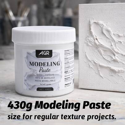 430g Modeling Paste For 3D Texture & DIY Art