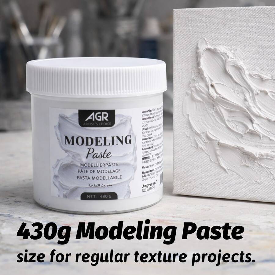 430g Modeling Paste For 3D Texture & DIY Art