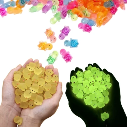 10/20 chú rùa mini nhiều màu sắc | Nhựa phát sáng trong bóng tối | Không mùi | Dùng cho nghệ thuật làm móng DIY, sổ lưu niệm, bông tai cưới và đồ trang sức thủ công | Gà con mini màu vàng phát sáng trong bóng tối, gà con mini, gà con bằng nhựa phát sáng mini, thích hợp cho đồ thủ công, trang trí sáng tạo DIY ô tô, gà con thủ công dễ thương, mô hình thu nhỏ gà con nhiều màu sắc phát sáng trong bóng tối, màu sắc rực rỡ, đồ sưu tầm, quà tặng tiệc tùng đáng yêu, quà tặng và đồ trang trí tiệc, trang trí rùa mini phát sáng trong bóng tối dễ thương sáng tạo, tiểu cảnh rùa biển huỳnh quang DIY trang trí bể cá