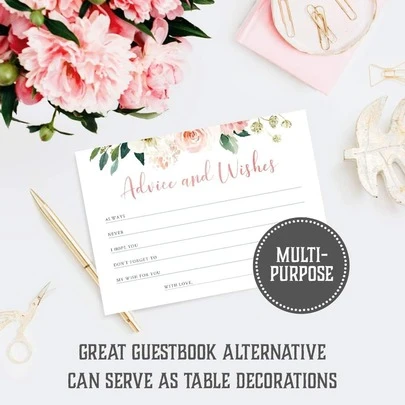 Thiệp chúc mừng hoa hai mặt, thích hợp cho cô dâu chú rể, tiệc mừng em bé chào đời, tiệc cưới, lễ tốt nghiệp, nghỉ hưu, kỷ niệm.