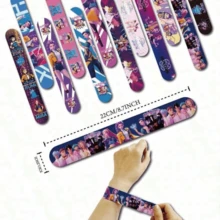 12件套魔法少女角色拍手手链套装，女巫猎人派对用品，动漫主题派对礼品，婚礼和生日派对礼物（款式随机） - 查看 9