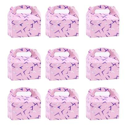 6/12/24pcs Set Korean Pop Music Themed Birthday Party Favor Gift Boxes, Korean Pop Music Themed Candy Boxes, Anime Themed Birthday Party Decorations