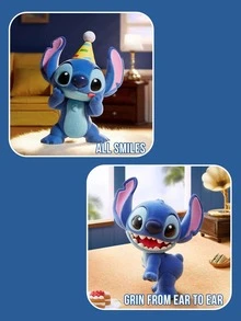 POP MART Disney Stitch Little Emotions Series Collectible Figures Surprise Mystery Box 12 Unique Emotion Designs Plus Secret Edition Premium PVC ABS Nylon Material Fluffy Textured Alien Character 3.54 Inch Mini Statue Lilo And Stitch Hawaiian Theme Adorable Kawaii Expression Art Toy Desktop Decoration Office Home Decor Display Piece Animation Fan Merchandise Collector Must Have Birthday Holiday Christmas Gift For Anime Lovers Figure Enthusiast Cartoon Character Memorabilia Licensed Official Product - Multicolor - View 6