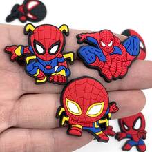 Panini Spider-Man Character Shoe Charm Decoration Set, Suitable For Bags And Daily Wear Decorative Clips - Multicolor - View 4