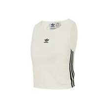 adidas originals 三葉草 印花運動美式復古短袖正肩袖T卹 - 白色 - 查看 14