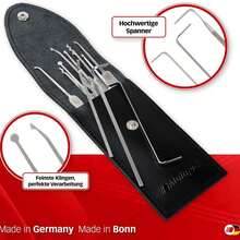 12pcs Lock Picking Kit With Storage Bag Portable Locksmith Tools - B - View 3