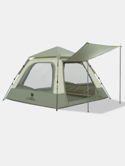 CAMEL CROWN Lều cắm trại, Lều 2/3 người dựng trong 10 phút, Lều chống chịu thời tiết cho cắm trại, lễ hội, sân sau, ngủ qua đêm, v.v.