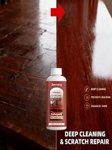 300ml Wood Furniture Cleaner & Conditioner Oil, Polishes, Restores Shine, Removes Scratches, High-Grade Wood Care Oil Suitable For Floors, Furniture, Tables And Other Wood Surfaces, Also Great As A Gift For Occasions Like Valentine's Day, Mother's Day, Parties, Alternative To Particleboard, Wood Stain, Furniture, Wooden Doors - 液體 - 查看 2