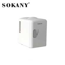 SOKANY 21024 迷你車用冰箱，4L 靈活容量，可冷至 5°C / 加熱至 50°C，12V 車用與 220V 家用雙電壓，一鍵冷/熱切換，適合公路旅行、辦公室、居家、宿舍，實用且完美的送禮選擇 - 白色 - 查看 9
