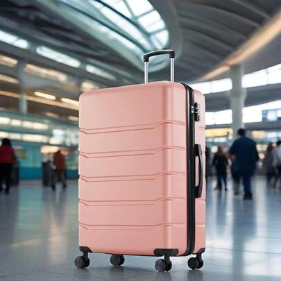 20 Inch Luggage, Expandable Hardside Suitcase With Spinner Wheels, Hard Shell ABS Durable Lightweight Travel Luggage With TSA Lock Luggage Case Luggage Suitcase Luggage With Wheels Carry On Suitcase Suitcase Bag Large Capacity Clothes Storage For Business Holiday Essentials Cruise Essentials