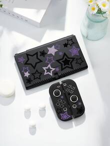 新款Switch2（2025）游戏机配件 - 极简星形图案Switch保护壳/收纳袋，适用于Switch2/Switch OLED/Switch NS/Lite，新款Switch2游戏机配件保护壳/收纳袋，电池版游戏机配件保护壳，送给Switch玩家的最佳礼物 - 彩色 - 查看 16