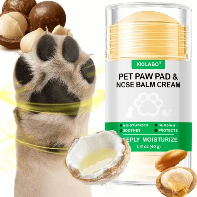 Pet Paw Care Cream | Enriched With Avocado Oil, Australian Macadamia Nut Oil, Hydrolyzed Protein Fiber And Other Natural Botanical Ingredients | Gentle Moisturizing, Alcohol-Free, Suitable For Pet Care