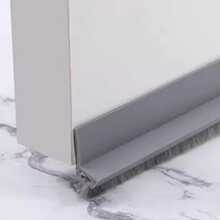1pc 1m X 3cm Self-Adhesive Windproof Dustproof Door Bottom Seal Strip, Integrated Heat Insulation & Soundproof - B - View 15