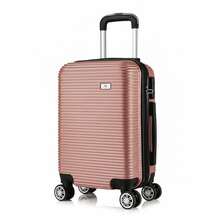Small 10kg Carry-On Suitcase In ABS With 360° Wheels - Eagle - Rose - View 6