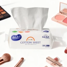 110 khăn giấy mặt dùng một lần mềm mại 100% cotton, phù hợp cho da nhạy cảm, có thể dùng ướt hoặc khô. - 110 cái - Xem 7