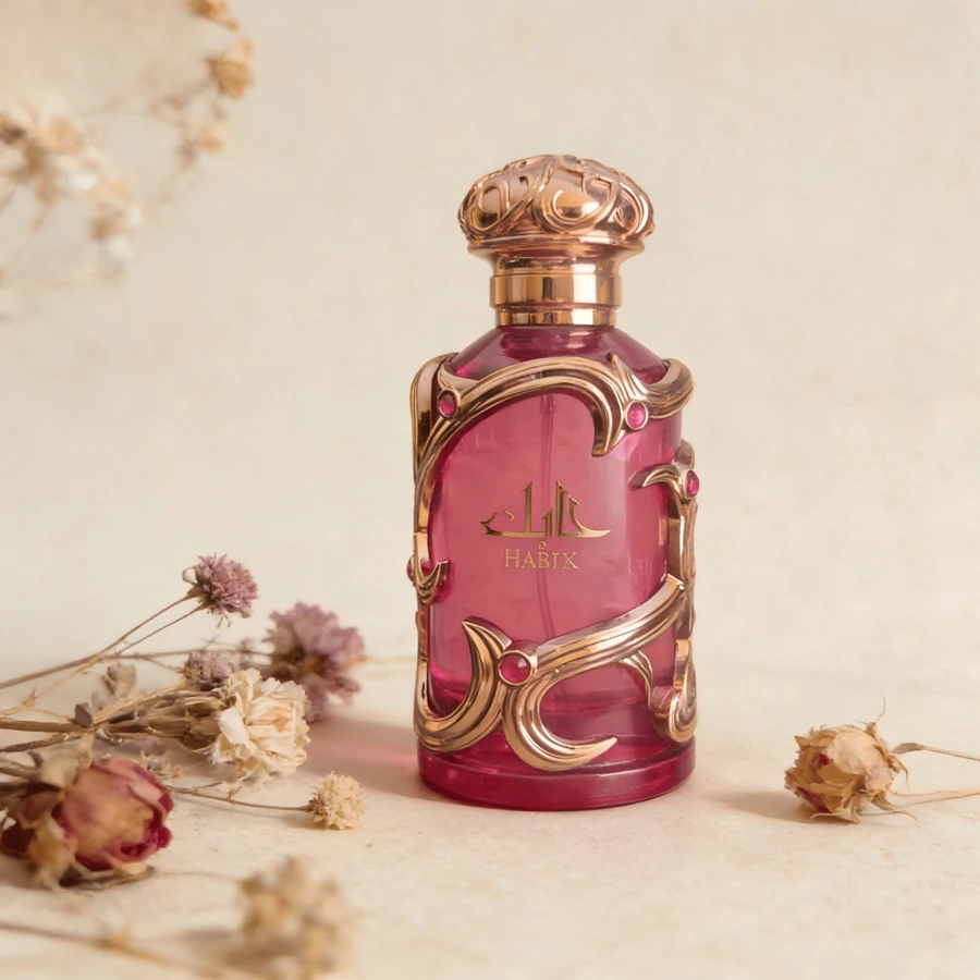 Lattafa Habik – Floral, Fruity, Fresh, Musky – Eau De Parfum Spray Long-Lasting Fragrance For Women, 3.4 Ounce / 100 Ml - vui tươi - Xem 1