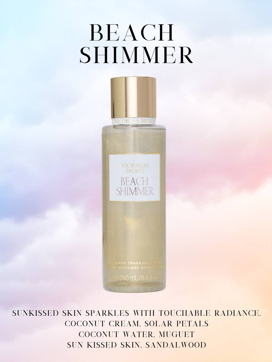 Victoria's Secret Victoria's Secret VS Body Mist Fine Fragrances Angel Cake & Cream Scented Mist - Bikini Berkilau - View 1