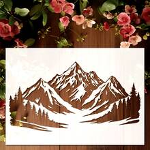 Dashan Stencil Reusable 21.0x29.7 Cm Painting Stencil For Paint, Scrapbooking, Scrapbooking, Home Decor, Furniture Stencil - A - View 8