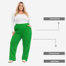 Plus Size Thick Fleece Sweatpants – Comfort And Style For Winter - Green - View 5
