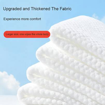 Disposable Bath Towels, Individually Packaged, Wholesale Hotel Towels, Extra Large & Thick, Portable, Suitable For Salons & Bathing