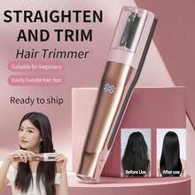 Portable Electric Hair Clipper Set - Combining Hair Tip Trimming And Fork Removal With IED Display. Designed Specifically For Damaged, Dry, And Fragile Hair, This Professional Hair Repair Tool Is The Ideal Hair Care Gift For Women. - Multicolor - View 2