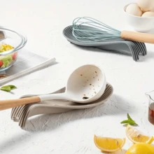 Bộ 1 giá đỡ dụng cụ nhà bếp bằng silicon chịu nhiệt với thiết kế viền nâng cao, thảm chống trượt giúp giữ cho bếp và mặt bàn luôn sạch sẽ, dụng cụ nhà bếp bền bỉ, linh hoạt, dùng để đựng thìa, dĩa, kiểm soát nhỏ giọt, phụ kiện nhà bếp nhỏ gọn tiết kiệm không gian cho việc nấu nướng tại nhà và sắp xếp mặt bàn hàng ngày, dễ dàng vệ sinh, đồ dùng nhà bếp trang trí, phụ kiện nhà bếp, hộp đựng đồ nhà bếp, giá đựng dao kéo. - Nhiều màu - Xem 3