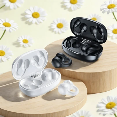 NEW X58 Wireless Earphone Noise Reduction Bluetooth LDE Power Display Earbuds In-Ear Headsets With Mic Touch Control