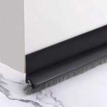 1pc 1m X 3cm Self-Adhesive Windproof Dustproof Door Bottom Seal Strip, Integrated Heat Insulation & Soundproof - B - View 16