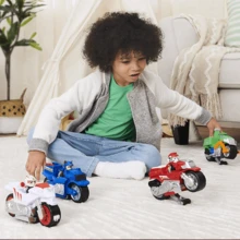 Spin Master Spin Master Official Rescue Vehicles Motorcycle Set, Friction Powered  Rescue Vehicles, Children's Gift - Multicolor - View 3