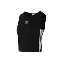 adidas originals 三葉草 印花運動美式復古短袖正肩袖T卹 - 黑色 - 查看 11