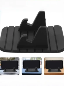 Basic Stand Car Phone Holder 1pc Silicone Upgraded Hands-Free Car Dashboard Phone Holder, Non-Slip Multi-Angle Navigation Bracket, Universal, Perfect Spring Gift - Multicolor - View 7