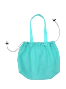 2 túi lưới có dây rút, dùng để đựng đồ chơi bãi biển, túi đựng đồ giặt có thể mở rộng. - Nhiều màu - Xem 3