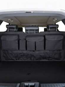 Multi-Functional Car Seat Back Storage Bag, Multi-Pocket Hanging Organizer, Durable Polyester Material, Suitable For Sedan, SUV And Truck, No Installation Required, Space-Saving Backseat And Trunk Organizer - Storage Hanging Bag - View 11