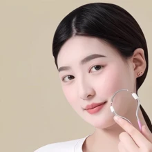 3件套面部脱毛器，面部脱毛仪，精致美容面部剃刀，弹簧式脱毛工具，女士唇部脱毛器，面部脱毛工具，唇部脱毛器，面部及身体脱毛 - 1 - 查看 1