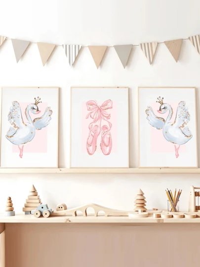 1 bức tranh vải bố treo tường, tranh treo tường có khung cho phòng trẻ em, trang trí phòng trẻ em chủ đề thiên nga, tranh hoa màu pastel, chủ đề ba lê màu hồng, trang trí phòng trẻ sơ sinh, tranh treo tường phòng bé gái màu hồng phấn, trang trí trường mầm non, tranh trang trí phòng, tranh trang trí phòng trẻ em, quà tặng cho bé, trang trí tường phòng trẻ em.