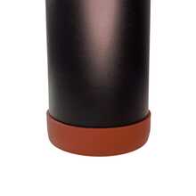 Small Silicone Boot Pieces, Silicone Protective Sleeve For Water Bottles With Wide Base, Waterproof Silicone Protective Cover, Anti-Drop, Anti-Scratch For Cups, Suitable For Daily Use, Travel, Family Gatherings, Parties, Gifts For Women, Christmas, Christmas Decorations - 鏽棕色 - 查看 3