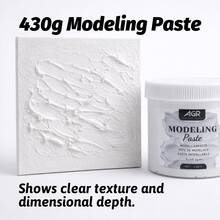 430g Modeling Paste For 3D Texture & DIY Art - Single Piece - View 5
